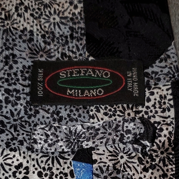 𝅺Fun patterned patchwork-like necktie NWOT - Picture 3 of 4